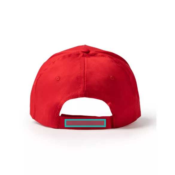 GO7019-Sapca-cu-culori-contrastante-5-panele-ERIS-ROSU