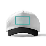 GO7030-Sapca-din-100-bumbac-5-panele-FREYA-ALB-NEGRU