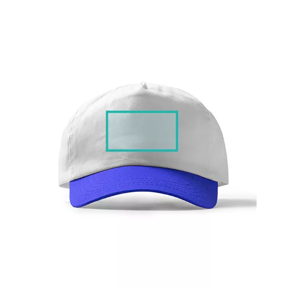 GO7030-Sapca-din-100-bumbac-5-panele-FREYA-ALB-ALBASTRU-ROYAL