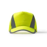 GO7033-Sapca-cu-vizibilitate-sporita-din-poliester-5-panele-BALDER-GALBEN-FLUOR