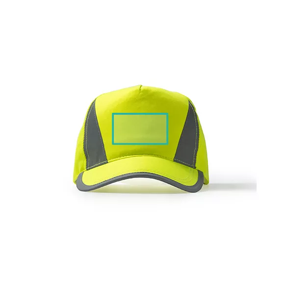 GO7033-Sapca-cu-vizibilitate-sporita-din-poliester-5-panele-BALDER-GALBEN-FLUOR
