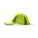 GO7033-Sapca-cu-vizibilitate-sporita-din-poliester-5-panele-BALDER-GALBEN-FLUOR