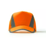 GO7033-Sapca-cu-vizibilitate-sporita-din-poliester-5-panele-BALDER-PORTOCALIU-FLUOR