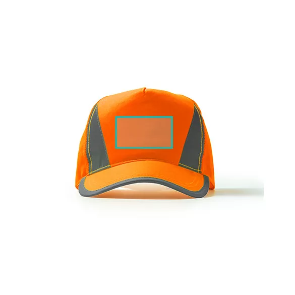 GO7033-Sapca-cu-vizibilitate-sporita-din-poliester-5-panele-BALDER-PORTOCALIU-FLUOR