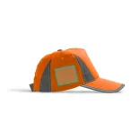 GO7033-Sapca-cu-vizibilitate-sporita-din-poliester-5-panele-BALDER-PORTOCALIU-FLUOR