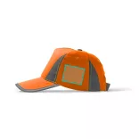 GO7033-Sapca-cu-vizibilitate-sporita-din-poliester-5-panele-BALDER-PORTOCALIU-FLUOR