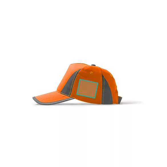 GO7033-Sapca-cu-vizibilitate-sporita-din-poliester-5-panele-BALDER-PORTOCALIU-FLUOR
