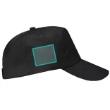 GO7041-Sapca-din-bumbac-5-panele-170gr-URANUS-NEGRU