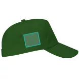 GO7041-Sapca-din-bumbac-5-panele-170gr-URANUS-VERDE-INCHIS