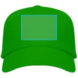 GO7041-Sapca-din-bumbac-5-panele-170gr-URANUS-VERDE-TEI