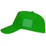 GO7041-Sapca-din-bumbac-5-panele-170gr-URANUS-VERDE-TEI