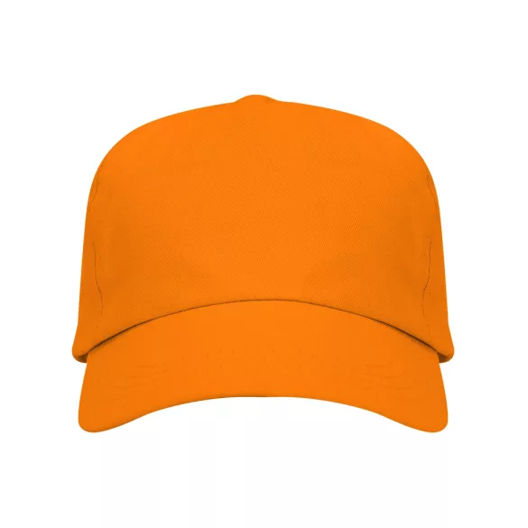 GO7041-Sapca-din-bumbac-5-panele-170gr-URANUS-PORTOCALIU