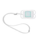 LY7046-Lanyard-de-silicon-cu-suport-pentru-telefon-sau-ecuson-DALVIK-ALB
