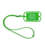 LY7046-Lanyard-de-silicon-cu-suport-pentru-telefon-sau-ecuson-DALVIK-VERDE-TEI