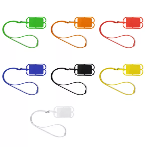 LY7046-Lanyard-de-silicon-cu-suport-pentru-telefon-sau-ecuson-DALVIK-ROSU
