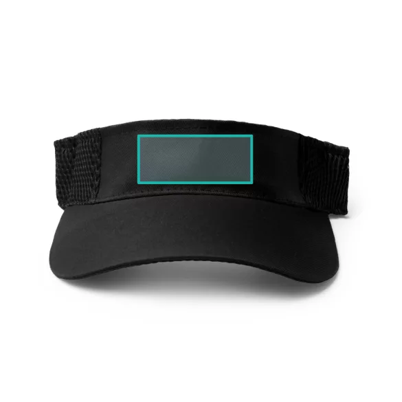 CP7048-Viziera-sport-din-poliester-WIZER-NEGRU