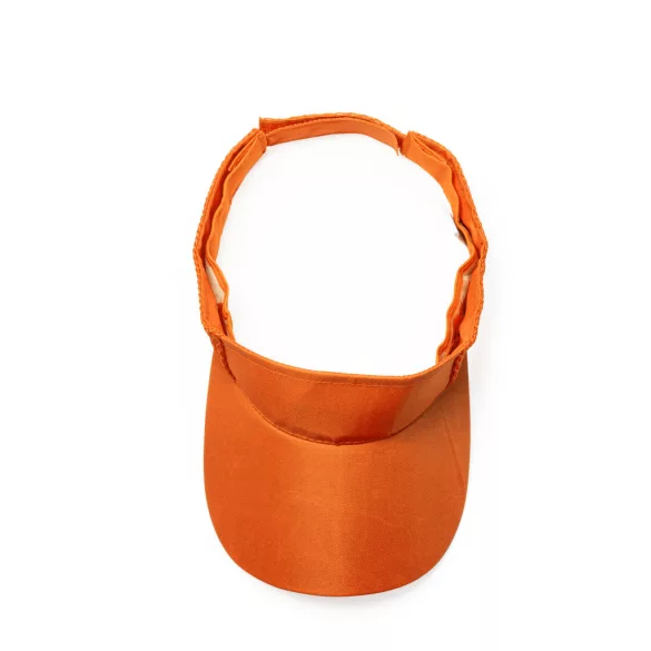 CP7048-Viziera-sport-din-poliester-WIZER-PORTOCALIU