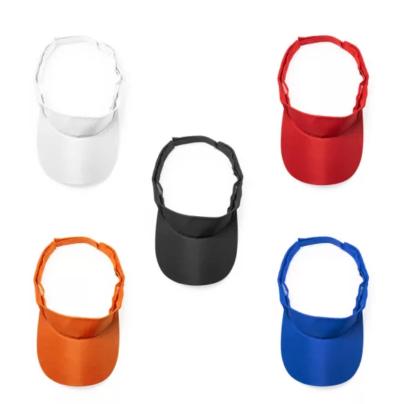 CP7048-Viziera-sport-din-poliester-WIZER-ROSU
