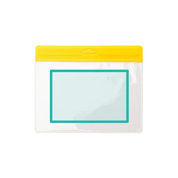 LY7070-Suport-pentru-ecuson-din-PVC-transparent-BASH-GALBEN