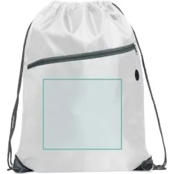 BO7152-Rucsac-cu-snur-si-buzunar-frontal-din-poliester-210D-NINFA-ALB