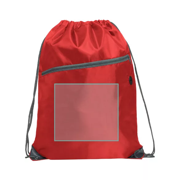 BO7152-Rucsac-cu-snur-si-buzunar-frontal-din-poliester-210D-NINFA-ROSU