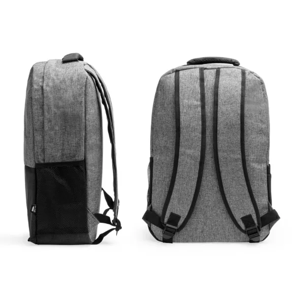 MO7176-Rucsac-din-poliester-600D-RPET-cu-design-negru-SIDNEY-GRI-MELANJ