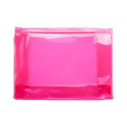 BO7511-Geanta-cosmetice-cu-inchidere-ermetica-din-PVC-translucid-CARIBU-FUCSIA