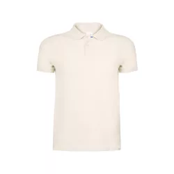   8009-013PMK - Tricou polo pentru adulti - Ment - PASTEL BEIGE