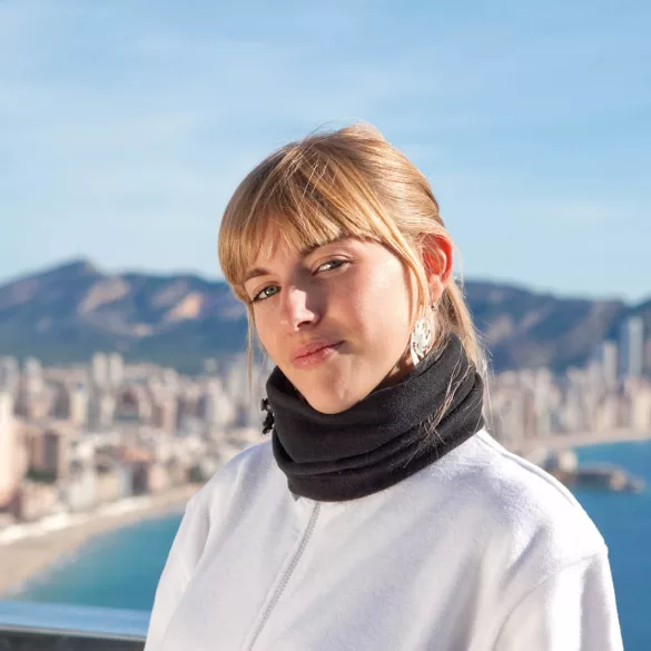 8016-005MK - Fular - Articos - NAVY BLUE