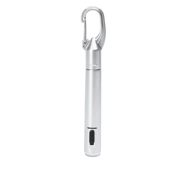 HW8023-Pix-cu-lanterna-si-carabina-cu-finisaj-metalic-ARAYA-ARGINTIU