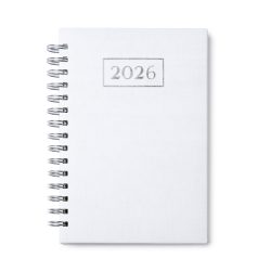 AG8068-Agenda-A5-cu-spira-Coperti-captusite-din-PU-cu-gravura-in-relief-HERA-ALB