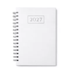 AG8068-Agenda-A5-cu-spira-Coperti-captusite-din-PU-cu-gravura-in-relief-HERA-ALB