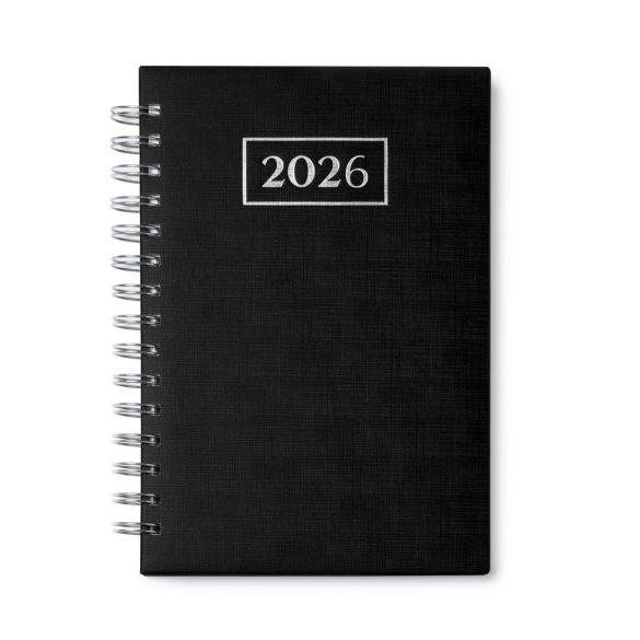 AG8068-Agenda-A5-cu-spira-Coperti-captusite-din-PU-cu-gravura-in-relief-HERA-NEGRU