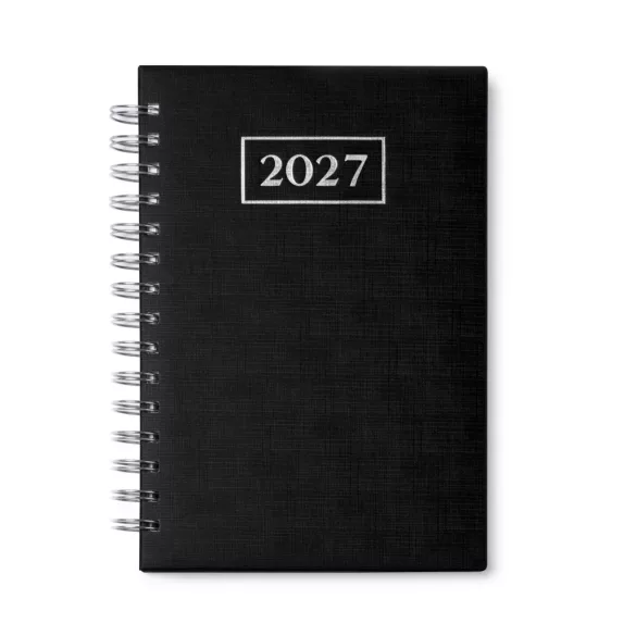 AG8068-Agenda-A5-cu-spira-Coperti-captusite-din-PU-cu-gravura-in-relief-HERA-NEGRU
