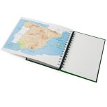 AG8068-Agenda-A5-cu-spira-Coperti-captusite-din-PU-cu-gravura-in-relief-HERA-VERDE-TEI
