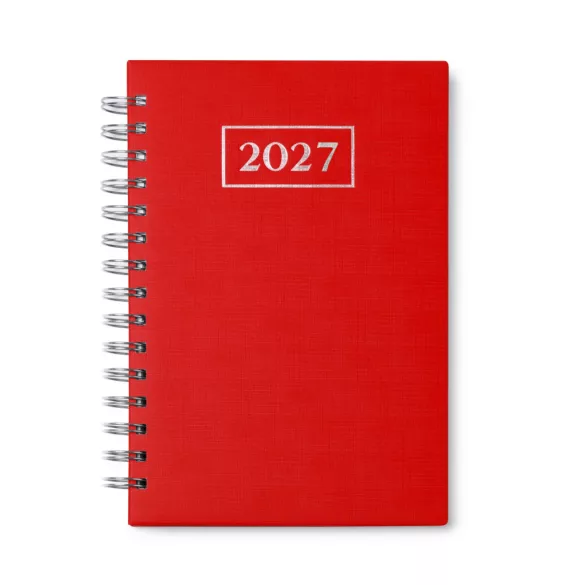 AG8068-Agenda-A5-cu-spira-Coperti-captusite-din-PU-cu-gravura-in-relief-HERA-ROSU