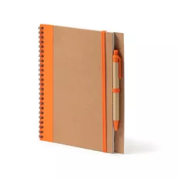 NB8073-Caiet-cu-spirala-si-coperta-din-carton-reciclat-ALANI-PORTOCALIU