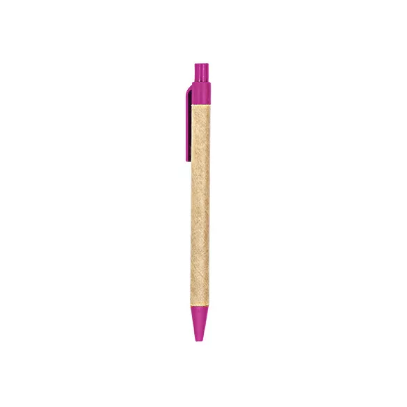 NB8073 - Caiet cu spirala si coperta din carton reciclat - ALANI - FUCSIA