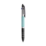 BL8098-Pix-retractabil-din-ABS-cu-3-cerneluri-SANDUR-ARGINTIU