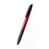 BL8098-Pix-retractabil-din-ABS-cu-3-cerneluri-SANDUR-ROSU