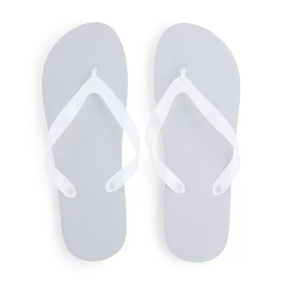 ZS8150-Slapi-de-plaja-cu-talpa-din-PE-confortabila-si-curele-din-PVC-translucide-KALAY-ALB
