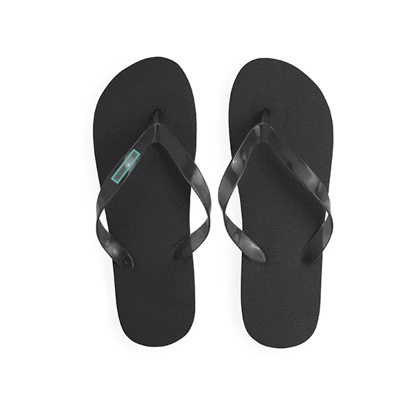 ZS8150-Slapi-de-plaja-cu-talpa-din-PE-confortabila-si-curele-din-PVC-translucide-KALAY-NEGRU