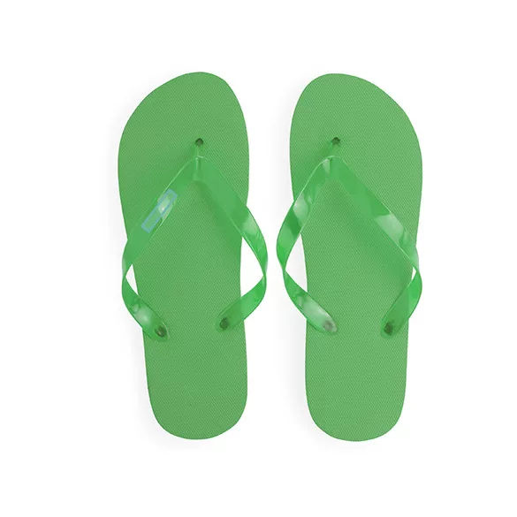 ZS8150-Slapi-de-plaja-cu-talpa-din-PE-confortabila-si-curele-din-PVC-translucide-KALAY-VERDE-TEI