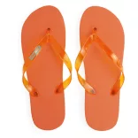 ZS8150-Slapi-de-plaja-cu-talpa-din-PE-confortabila-si-curele-din-PVC-translucide-KALAY-PORTOCALIU