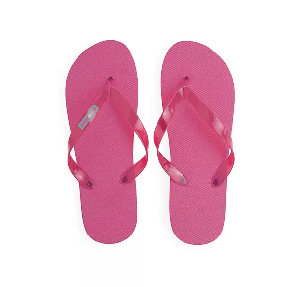 ZS8150-Slapi-de-plaja-cu-talpa-din-PE-confortabila-si-curele-din-PVC-translucide-KALAY-FUCSIA