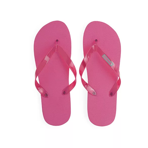 ZS8150-Slapi-de-plaja-cu-talpa-din-PE-confortabila-si-curele-din-PVC-translucide-KALAY-FUCSIA