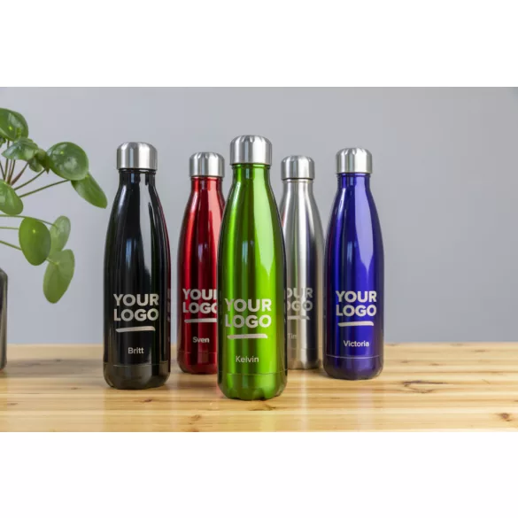 8223-007 - Sticla din otel inoxidabil cu pereti dubli - 500 ml - Lombok