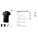 8290112 - Tricou pentru barbati - Basic Recycled (GRS) - [Negru] - MALFINI