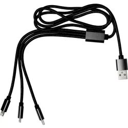 8597-001 - Cablu de alimentare 4-in-1 din nilon - Felix