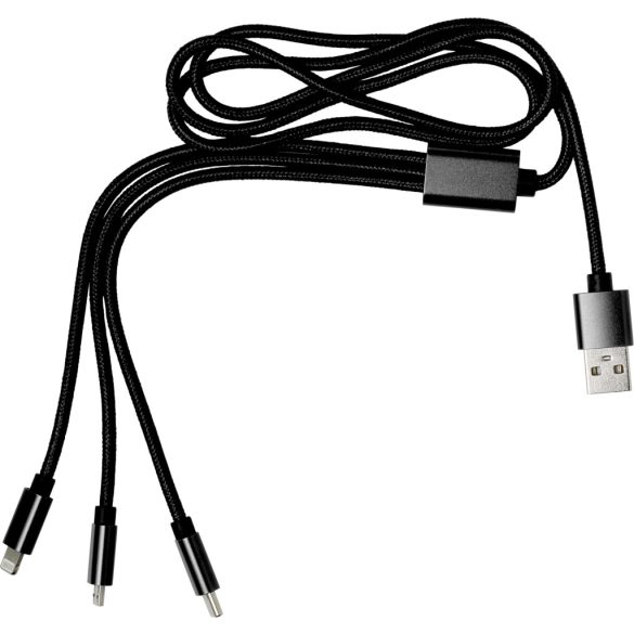 8597-001 - Cablu de alimentare 4-in-1 din nilon - Felix